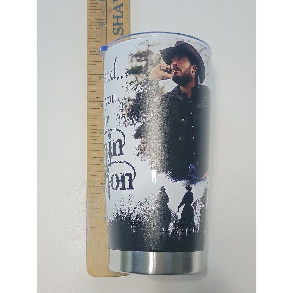 Yellowstone "Train Station" Insulated Tumbler - New
